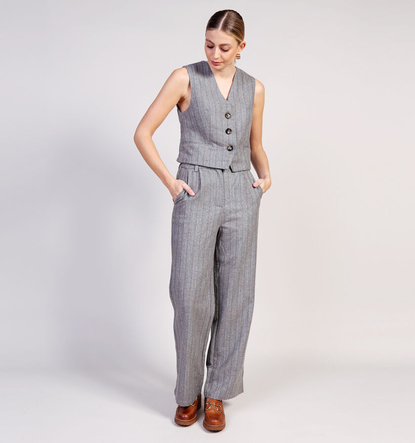 Orfeo Johnny Veste sans manches en Gris pour femmes (364347)
