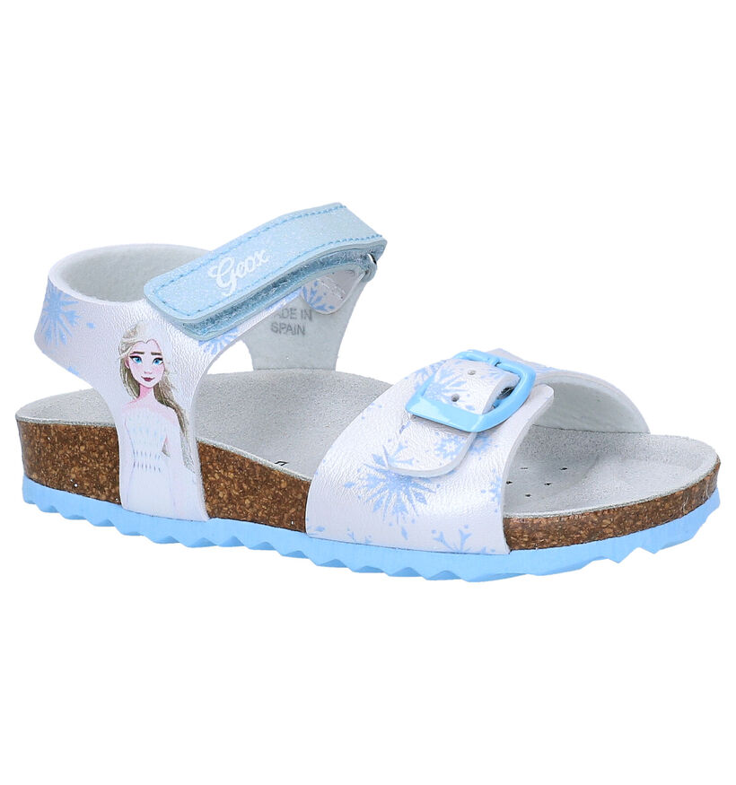 Geox Adriel Blauwe Sandalen in kunstleer (291788)