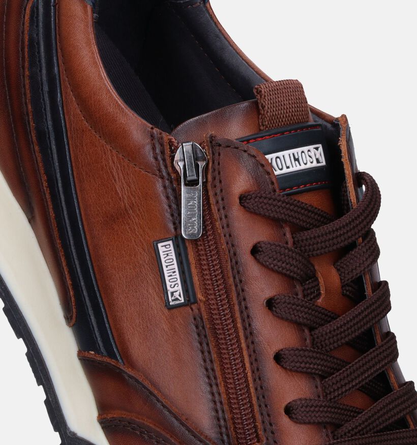Pikolinis Cambil Chaussures à lacets en Cognac pour hommes (346303) - pour semelles orthopédiques