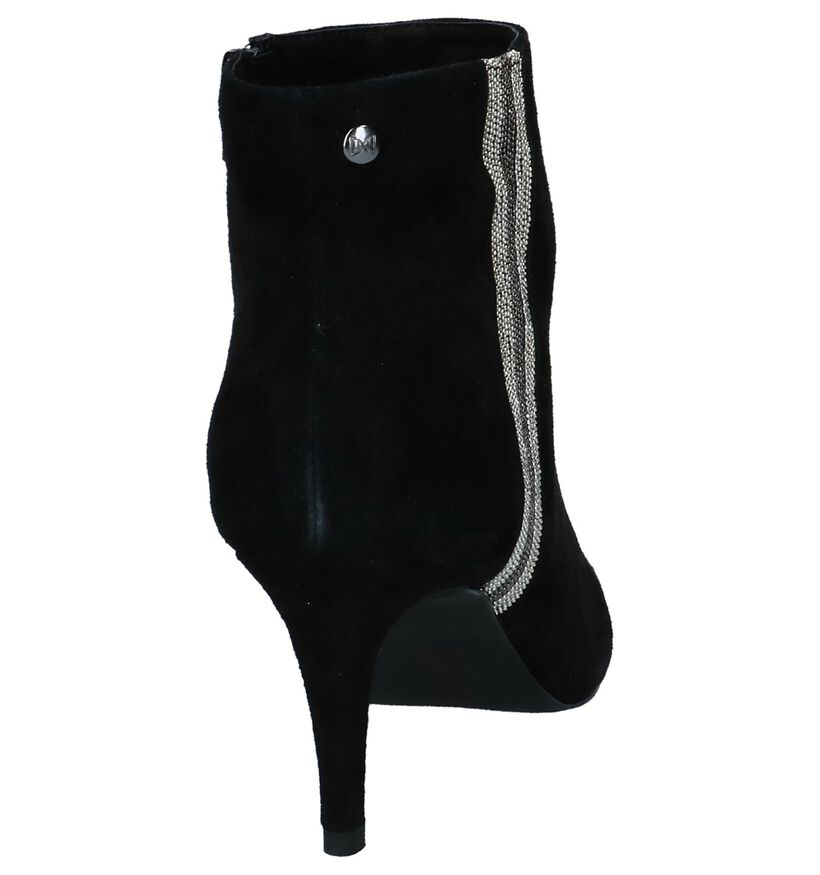 DNA Bottines à talons en Noir en daim (232125)