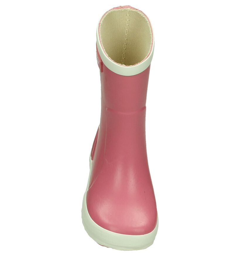 Bergstein Bottes de pluie en Rose pour filles (180417) - pour semelles orthopédiques