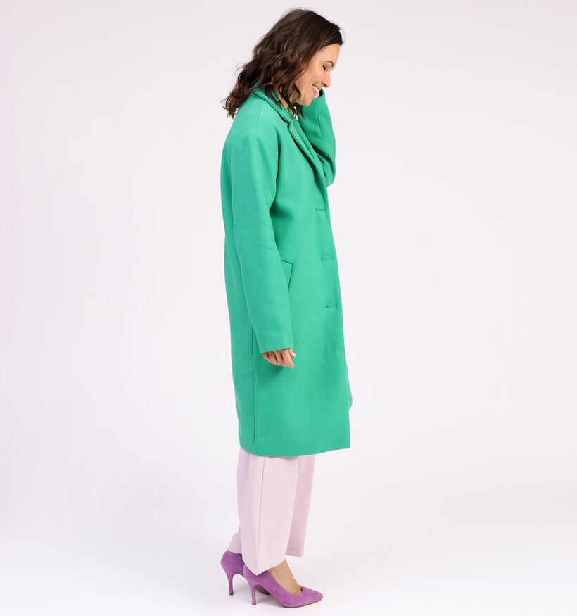 Pieces Alice Manteau en Vert (313410)