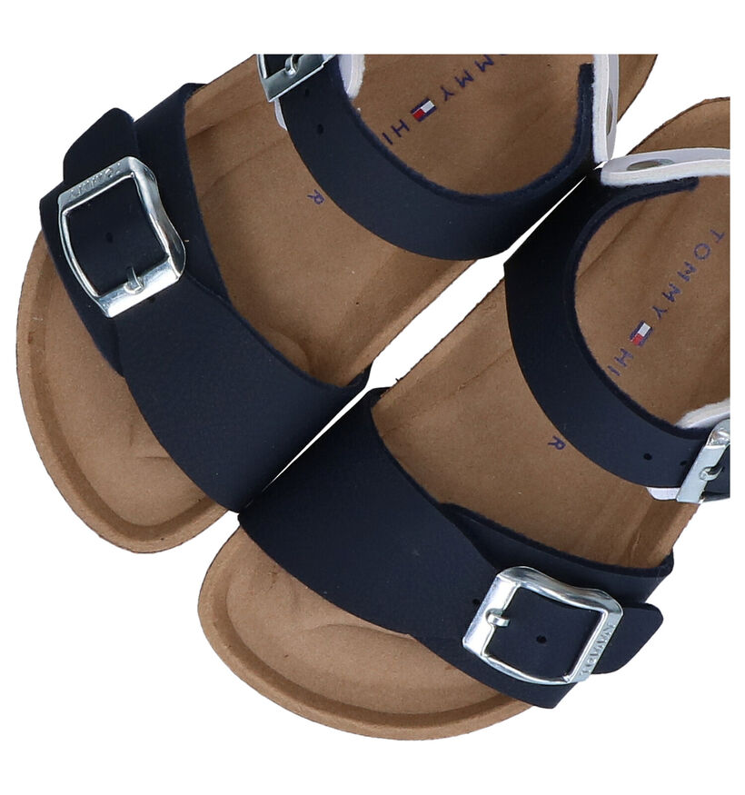Tommy Hilfiger Blauwe Sandalen in kunstleer (285674)