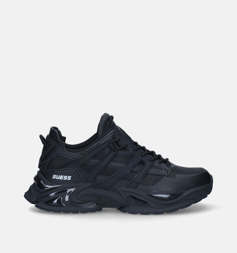 Guess Belluno Low Zwarte Sneakers voor heren (343191) - geschikt voor steunzolen