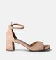 Laurent David Beige Sandalen met gesloten hiel voor dames (357877)