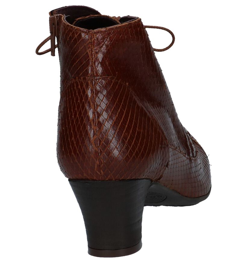Brako Anatomics Cognac Enkellaarzen in lak (261389)