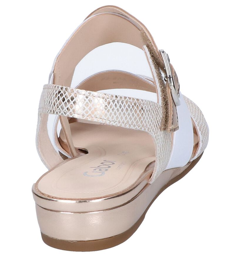 Witte Sandalen Gabor in leer (245440)