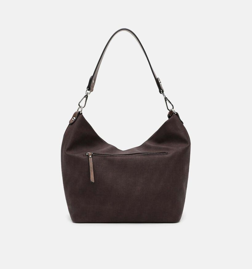 Emily & Noah Elke Donkerbruine Schoudertas voor dames (378836)