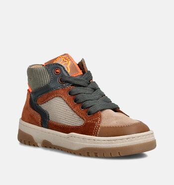 STONES and BONES Chaussures hautes Cognac/Marron
