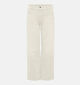 ONLY Carmakoma Ecru Wide Leg Jeansbroek voor dames (374880)