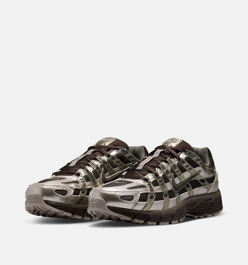 Nike P-6000 Bruine Sneakers voor dames (376101)