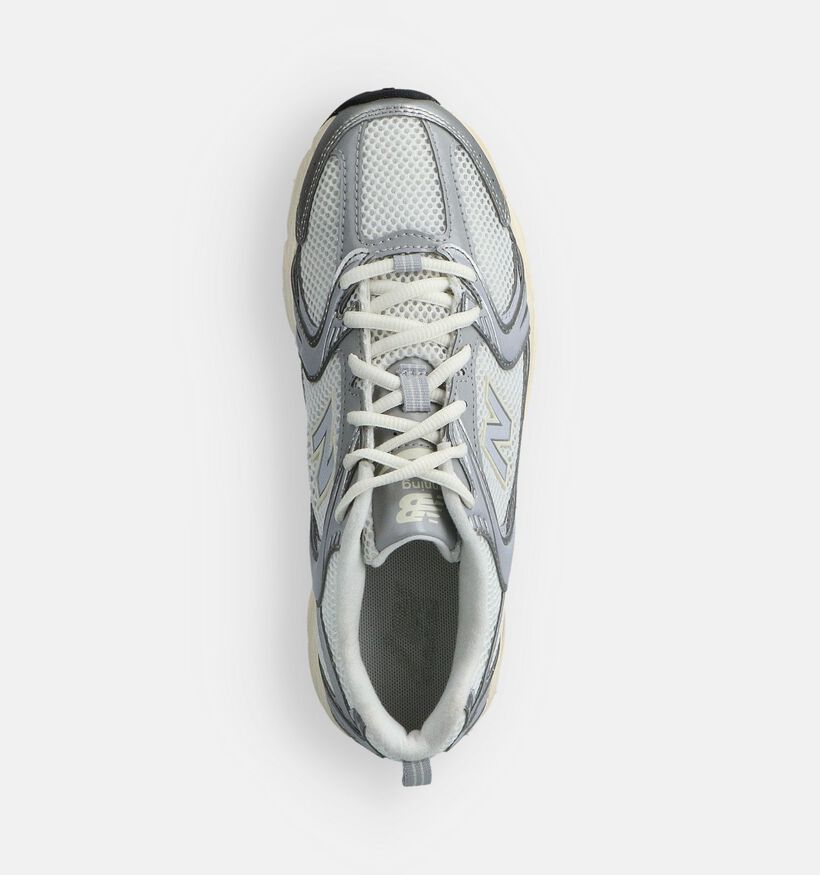 New Balance 530 Baskets en Blanc/Argent pour femmes (358222) - pour semelles orthopédiques