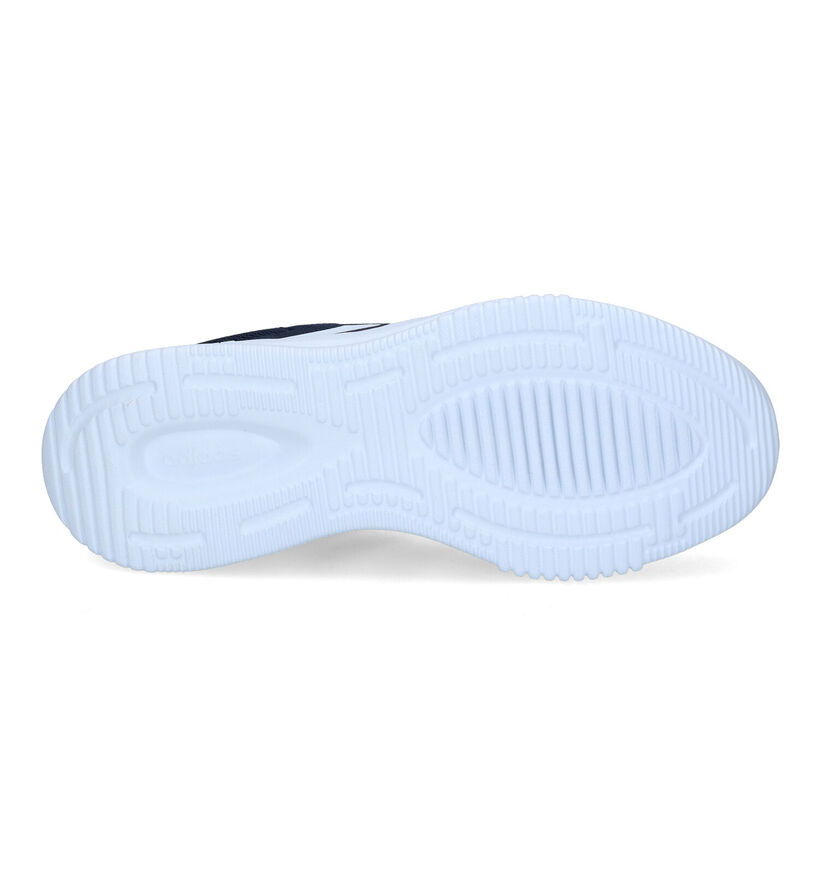 adidas Lite Racer Baskets en Bleu en textile (302034)
