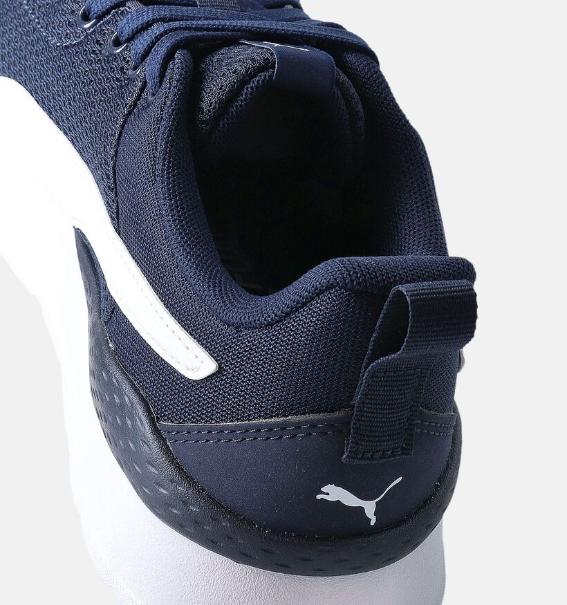 Puma Anzarun Lite Baskets en Bleu pour filles, garçons (359221) - pour semelles orthopédiques