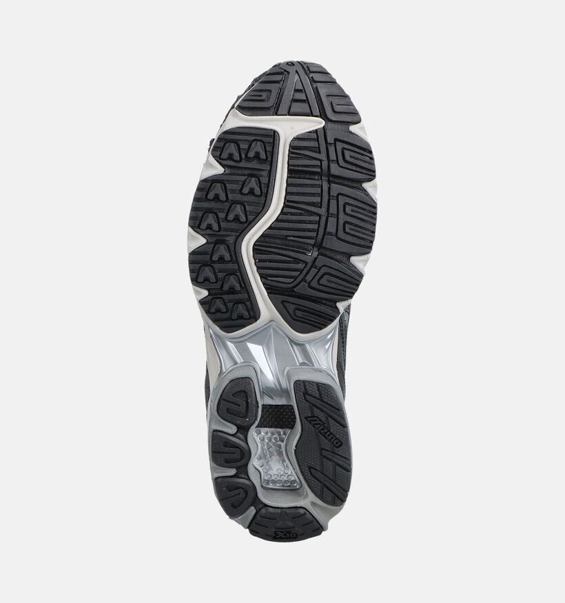Mizuno Wave Rider 10 Suede Zwarte Sneakers voor dames (376214) - geschikt voor steunzolen