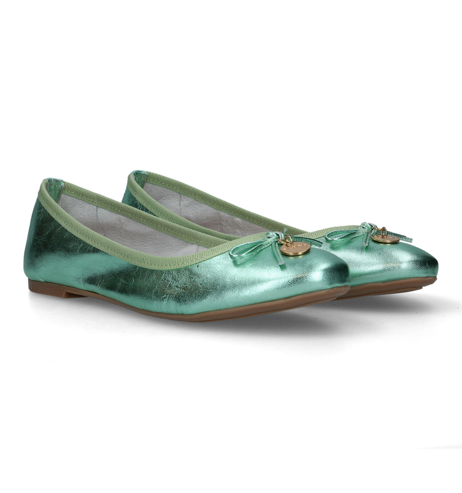 Scapa Groene Ballerina's | Dames Lage schoenen | Online op TORFS.BE