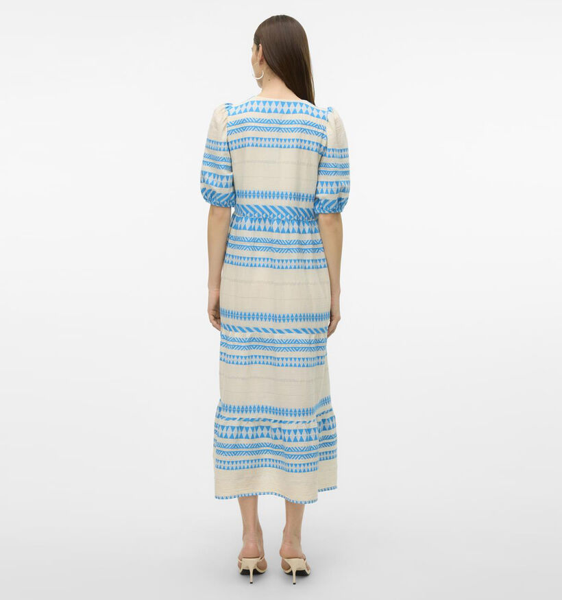 Vero Moda Rosanna Robe maxi en Bleu pour femmes (337298)