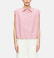comma Roze Blouse voor dames (375079)