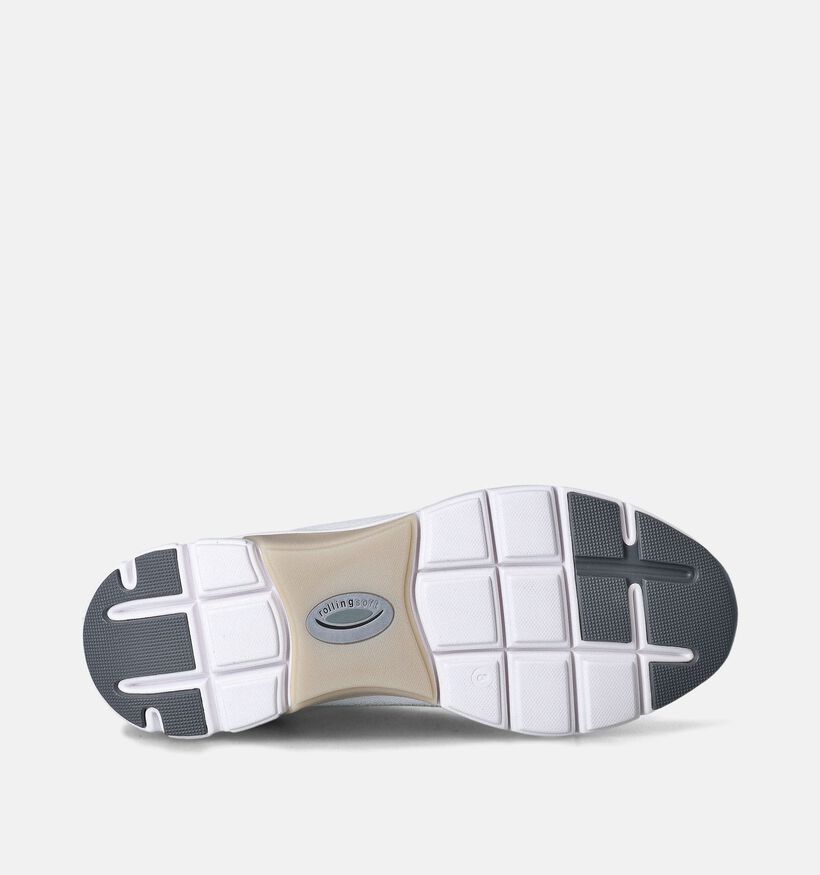 Pius Gabor Witte/Grijze Sneakers voor heren (354898) - geschikt voor steunzolen