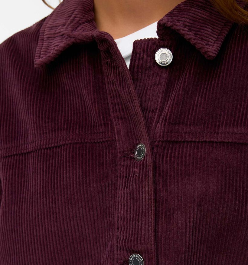 Vero Moda Jamie Corduroy Bordeaux Jas voor dames (364503)