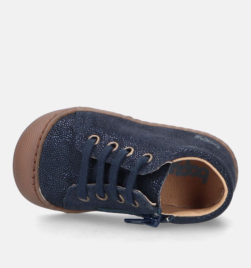 Bopy Josephine Chaussures pour bébé en Bleu pour filles (331875) - pour semelles orthopédiques