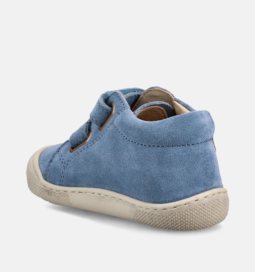 Naturino Barefoot Sabby VL Blauwe Babyschoenen voor meisjes, jongens (371609) - geschikt voor steunzolen