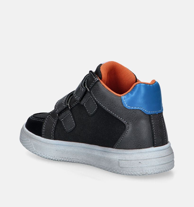 Milo & Mila Grijze Velcroschoenen voor jongens (347116)