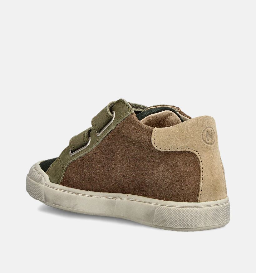Naturino Lovan Chaussures hautes en Vert/Marron pour filles, garçons (364293) - pour semelles orthopédiques