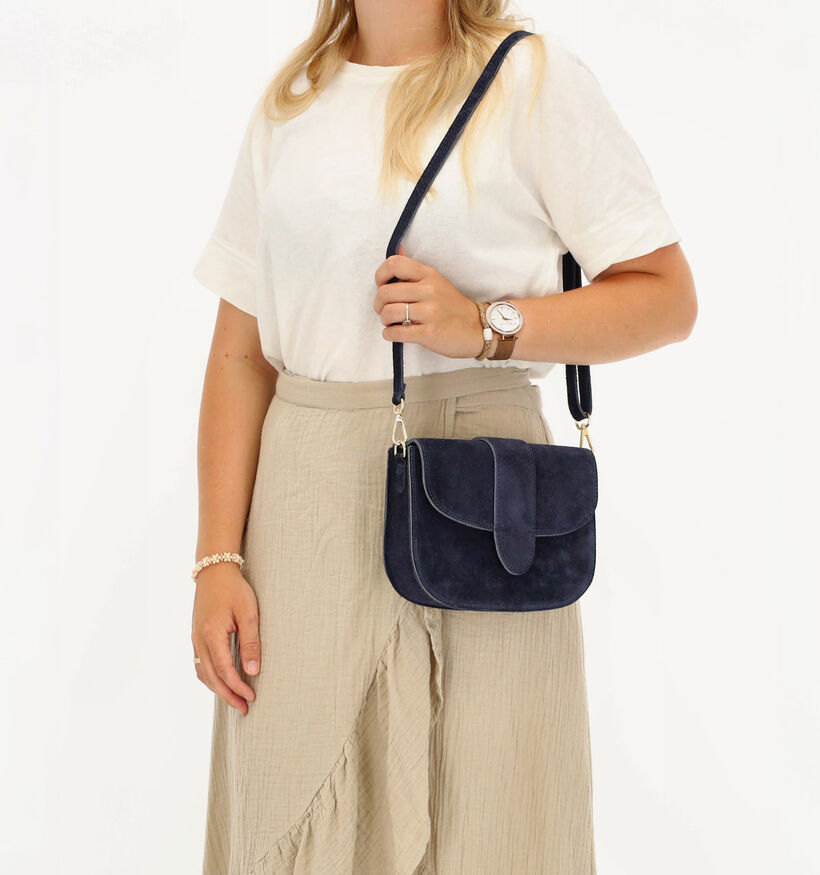 Charm London Blauwe Crossbodytas voor dames (366002)