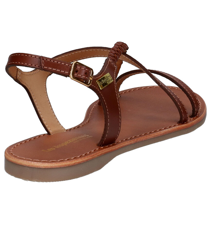 Les Tropeziennes Hanano Bronzen Sandalen in leer (274934)