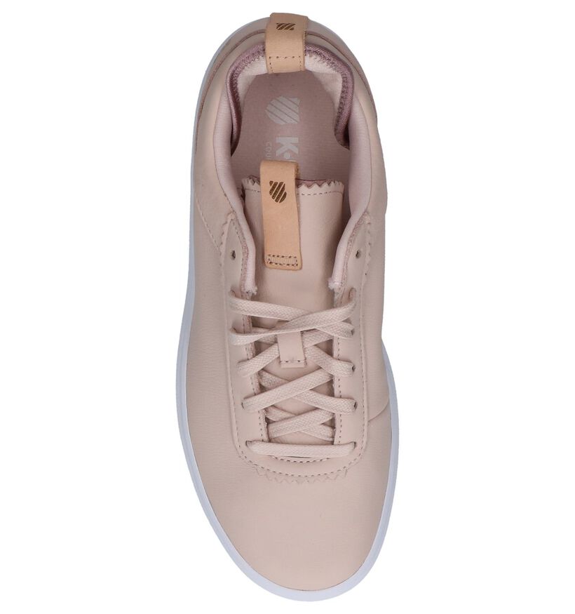 K-Swiss Baskets basses en Rose en cuir (211581)