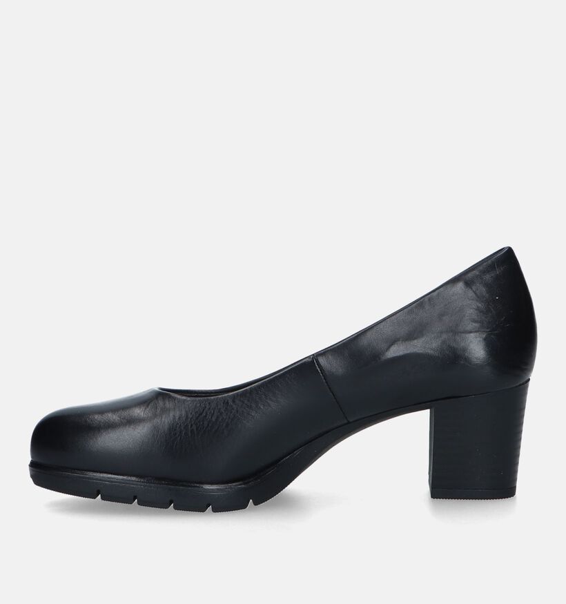 Tamaris Comfort Escarpins avec talon carré en Noir pour femmes (333084) - pour semelles orthopédiques
