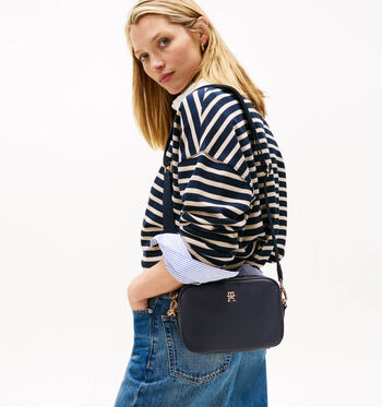 Tommy Hilfiger Crossbody tassen Blauw/Bordeaux