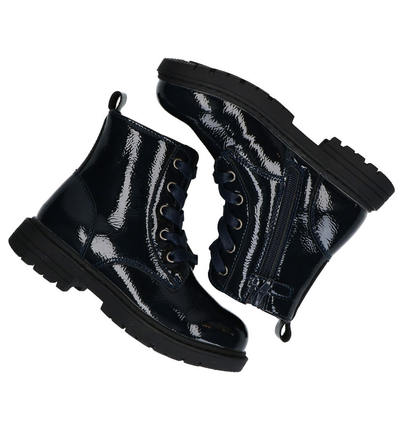 Dazzle Bordeaux Boots in kunstleer (284345)