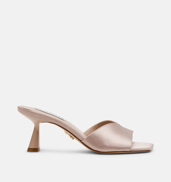 Steve Madden Nu-pieds Blanc/Taupe