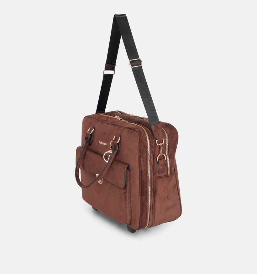 Olivia Lauren Lucas Sac ordinateur Trolley en Marron pour femmes (384018)
