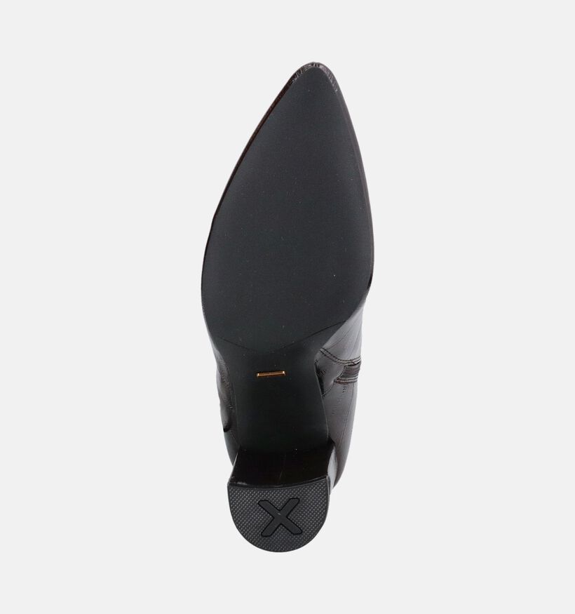 Mexx Vida Indy Donkerbruine Enkellaarzen met Hak voor dames (378553)