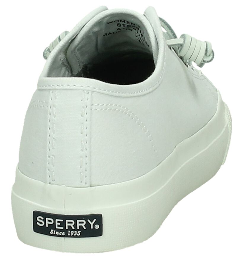 Sperry Sky Sail Sneaker Laag Wit in stof (191879)