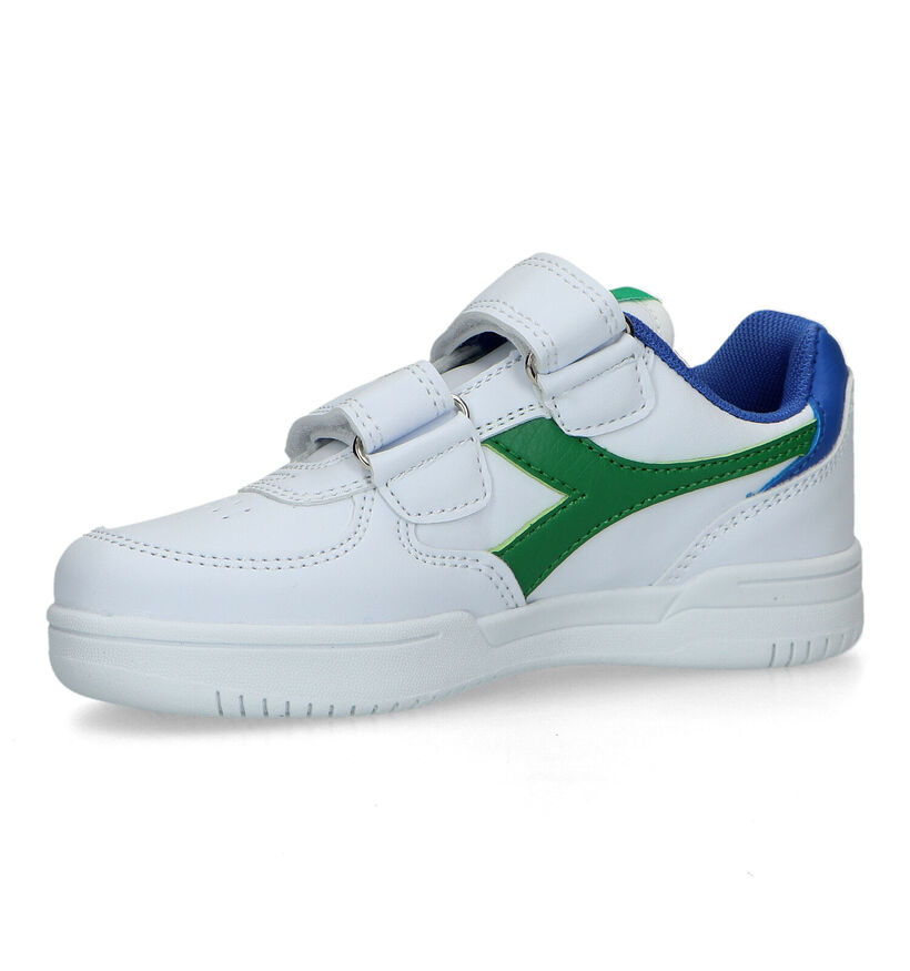 Diadora Magic Raptor Low PS Witte Sneakers voor jongens, meisjes (336226)