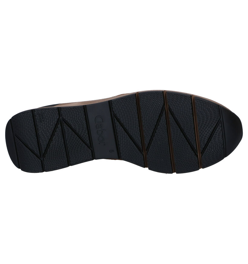 Gabor OptiFit Chaussures à lacets en Brun en nubuck (297378)