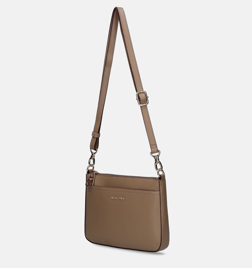 Laurent David Nos 006 Taupe Crossbody Tas voor dames (337088)