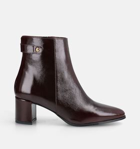 Laurent David Bottines &agrave; talons en Brun fonc&eacute; pour femmes (381274)