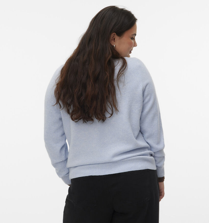 Vero Moda Curve Doffy Pull en Bleu pour femmes (367797)