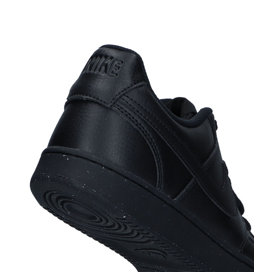 Nike Court Vision Low Next Nature Baskets en Noir pour hommes, garçons (343756)