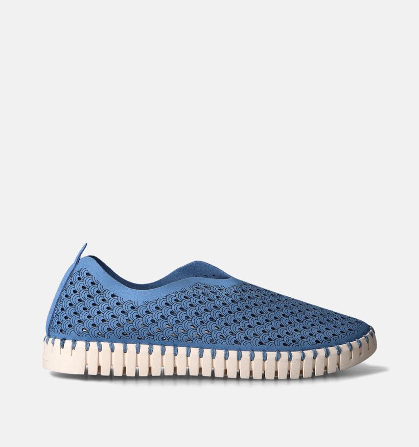 Ilse Jacobsen Tulip Chaussures à enfiler en Bleu pour femmes (355835) - pour semelles orthopédiques