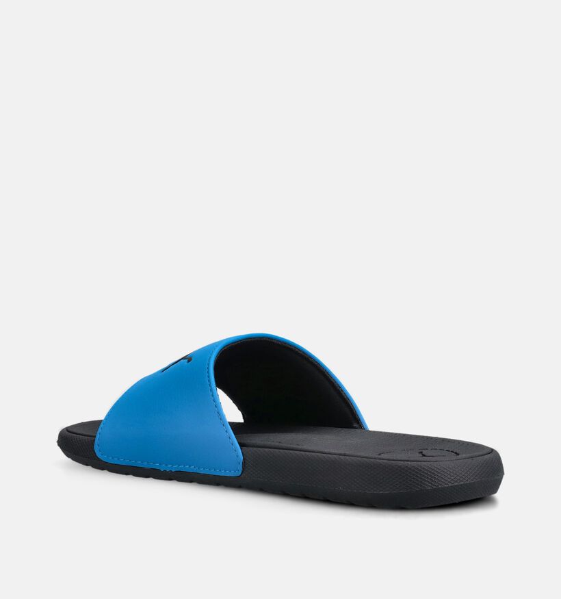 Puma Cool cat Blauwe Badslippers voor jongens, meisjes (366663)