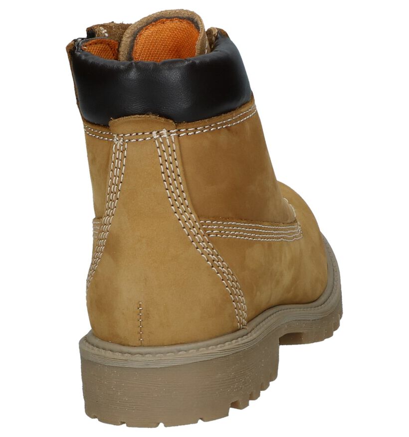 Milo & Mila Bottines en Naturel en nubuck (232372)