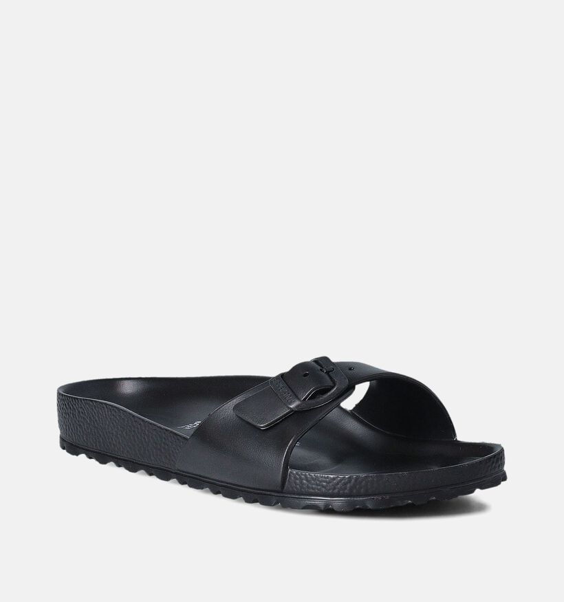 Birkenstock Madrid Nu-pieds en Noir pour femmes (350881)