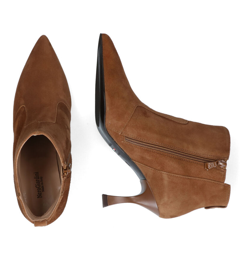 NeroGiardini Bottines en Cognac pour femmes (321499)
