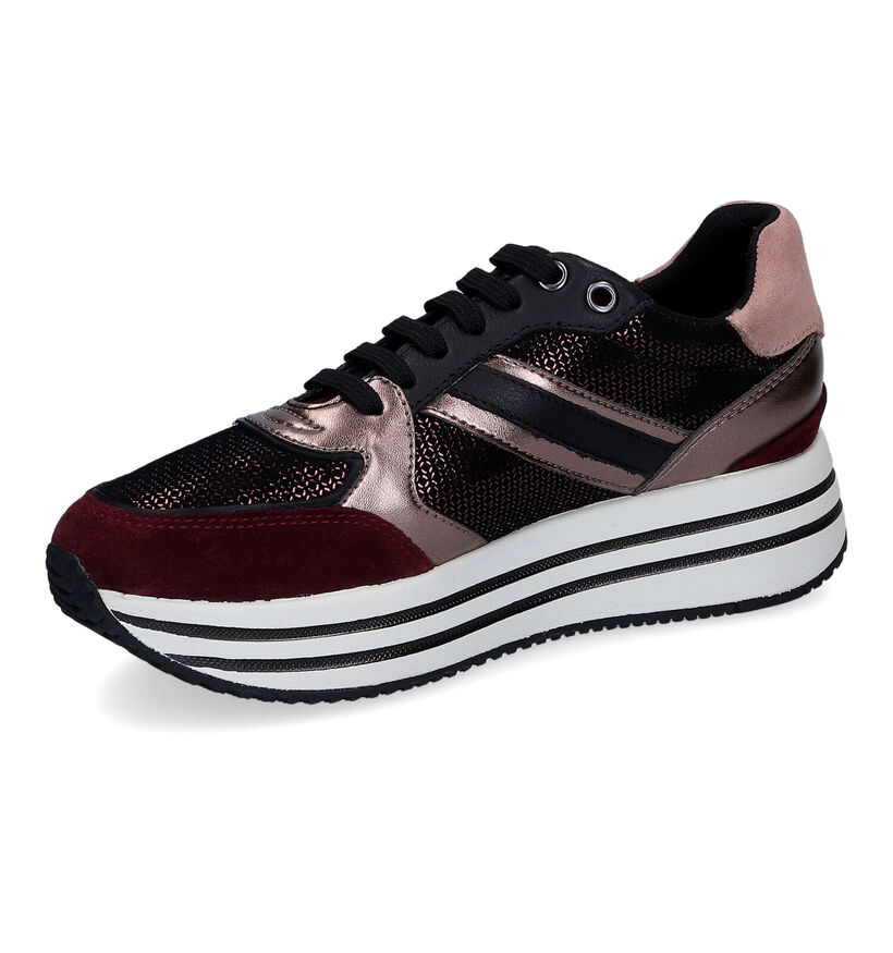 Geox Kency Bronze Sneakers voor dames (312839) - geschikt voor steunzolen